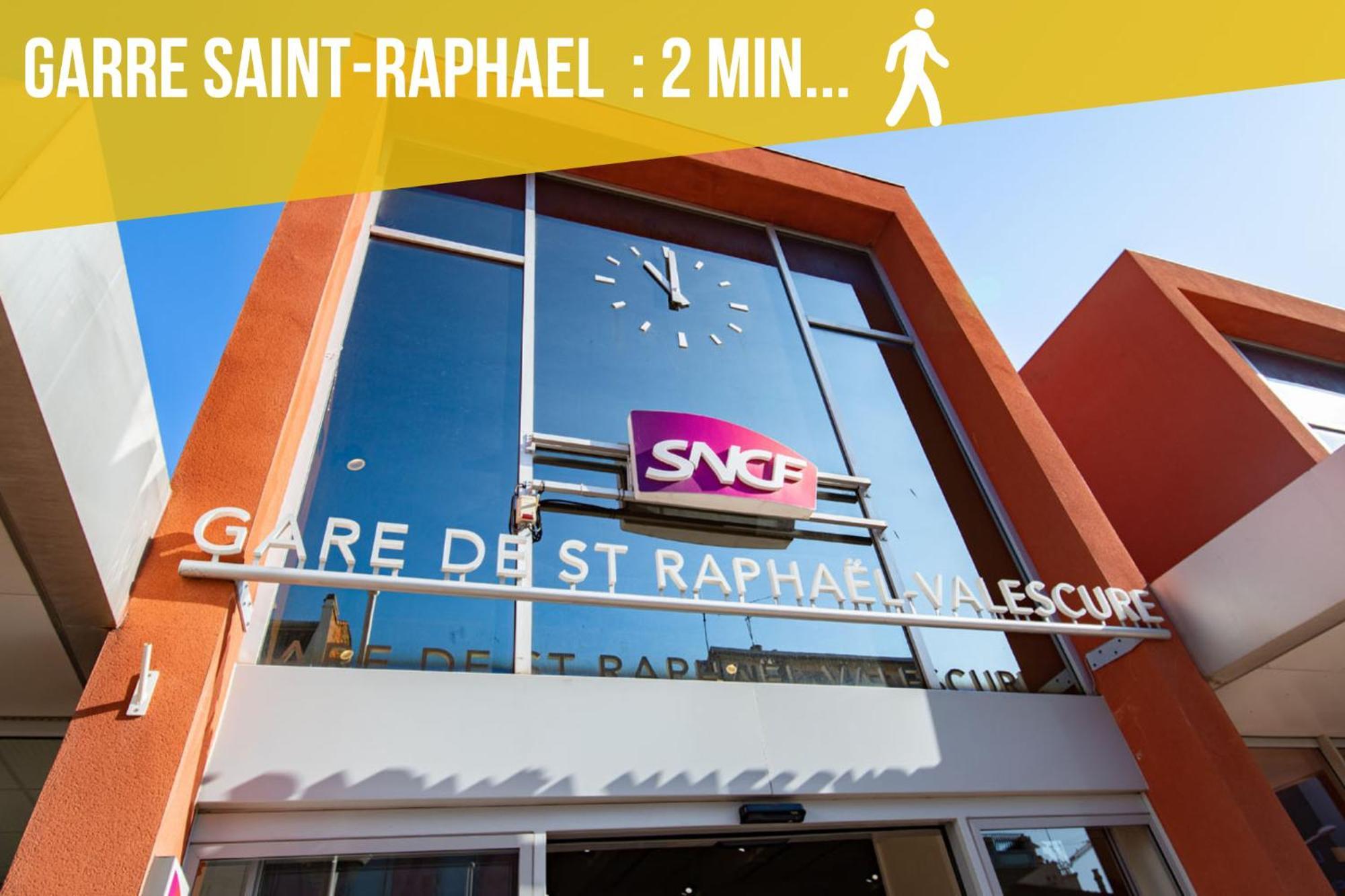 Studios Raffines Avec Terrasses - Plages, Ville Et Gare A Pied - Maison Raphael Saint-Raphaël Zewnętrze zdjęcie